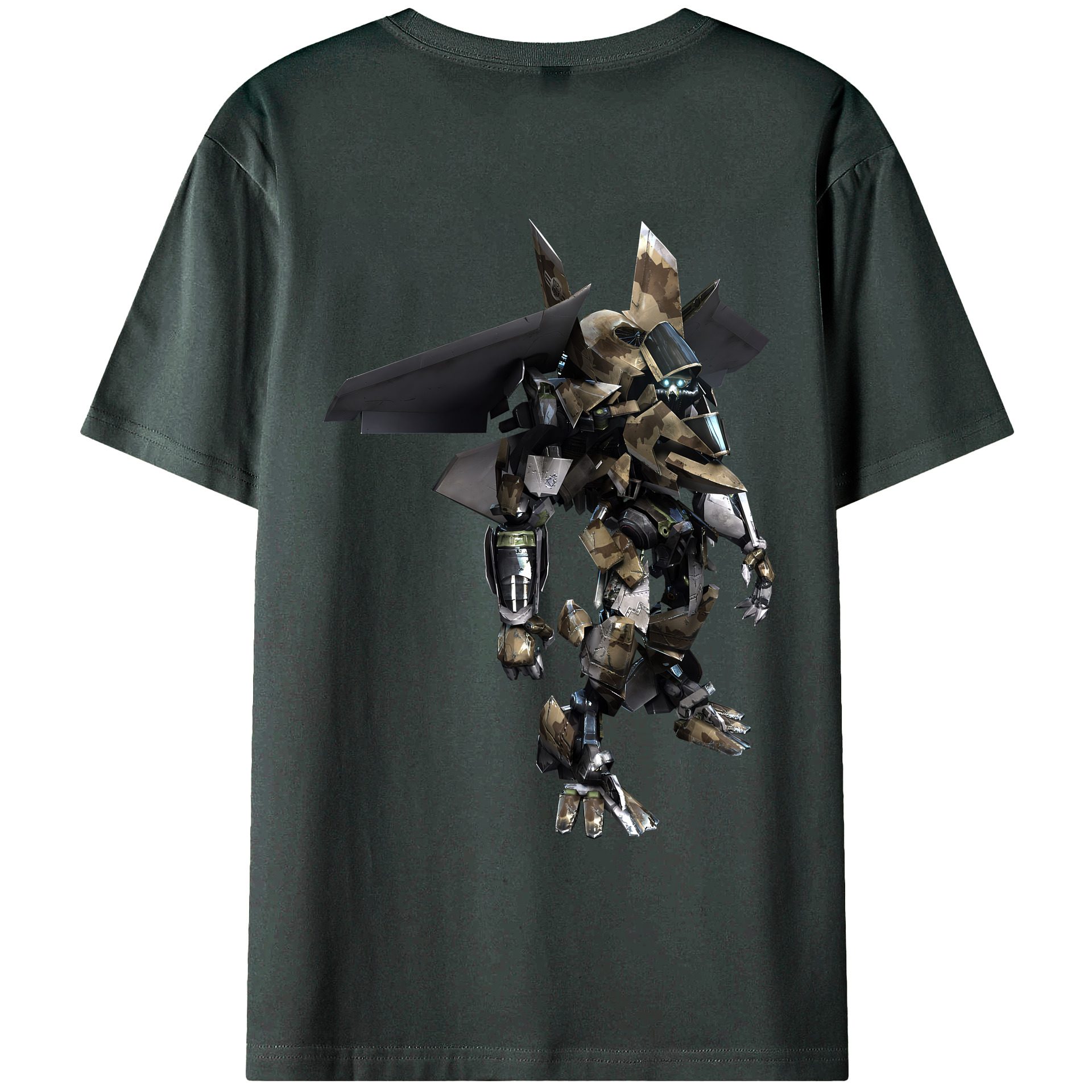 （画像用） Transformers トランスフォーマー 綿100％ メンズ半袖Tシャツ（バックプリント） 通気性
